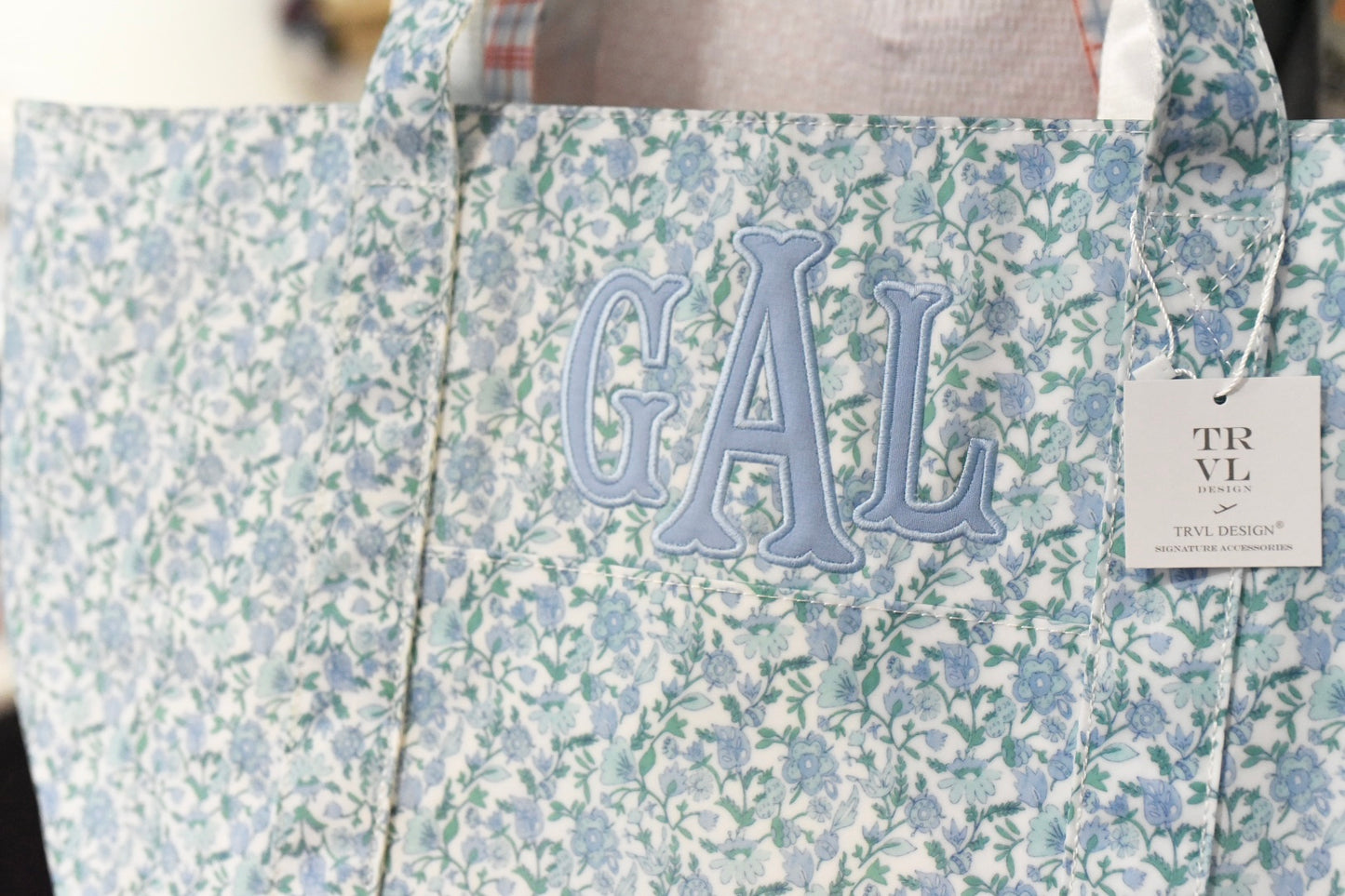 Jumbo XL TRVL tote - Hamptons Floral