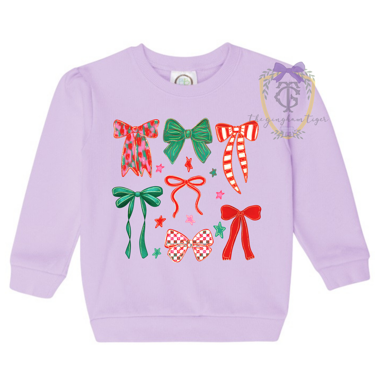 Adult and Girls Bows Sweatshirt