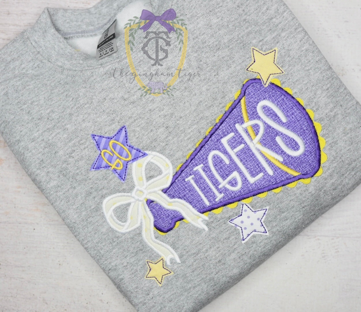 Megaphone Team Applique Sweatshirt