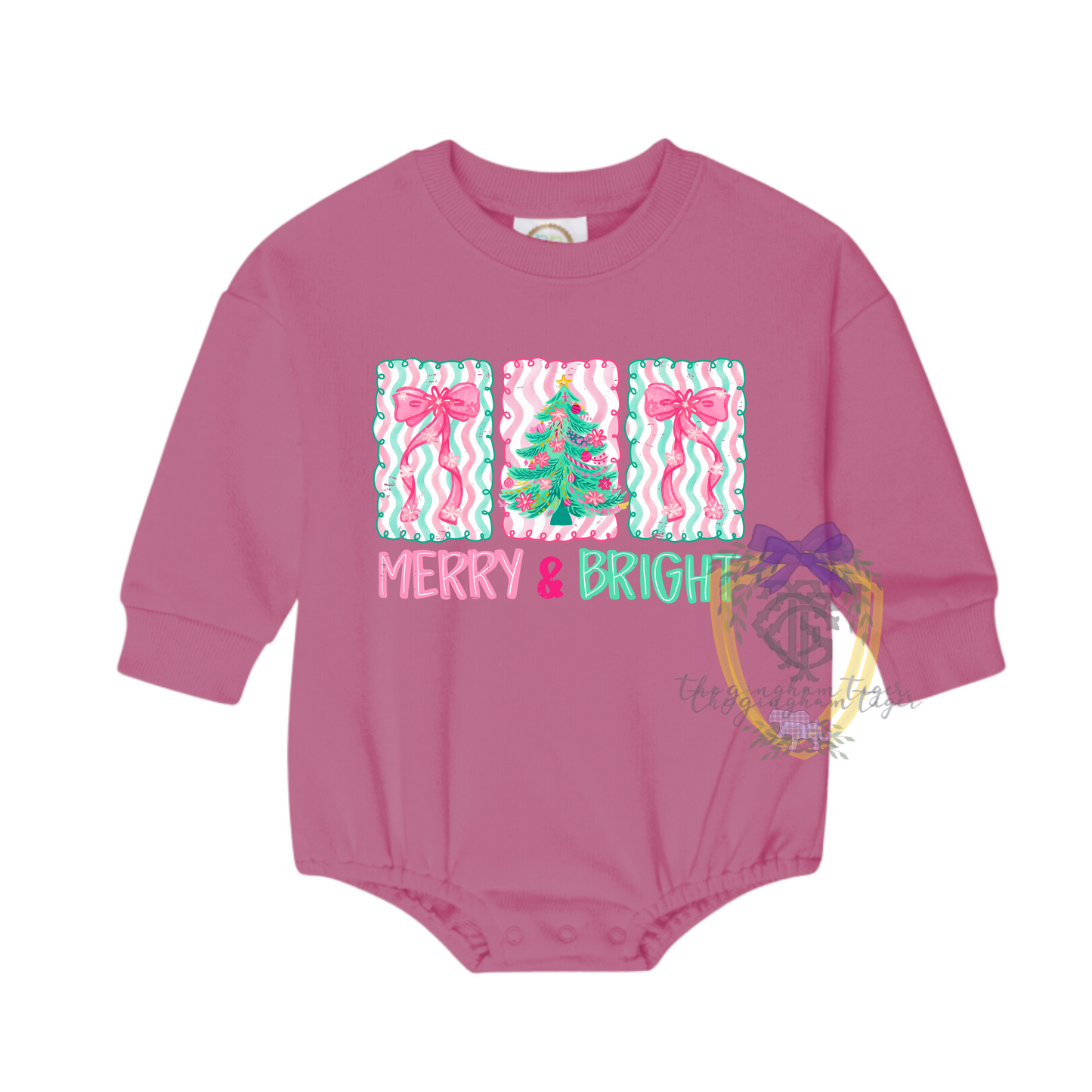 Adult and Girls Christmas Brights Sweatshirt