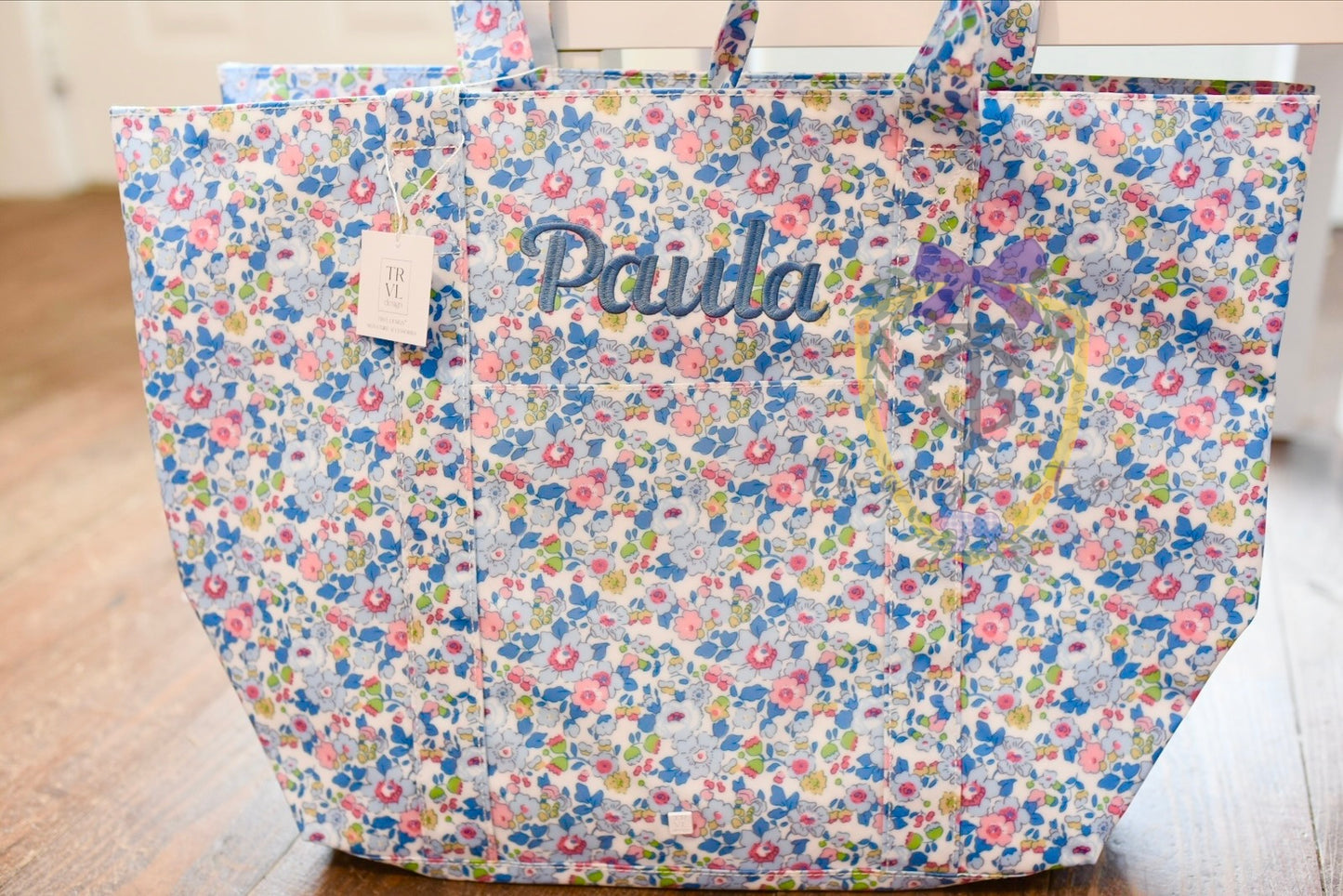 Jumbo XL TRVL tote - Bridgehampton Floral restock 8/25