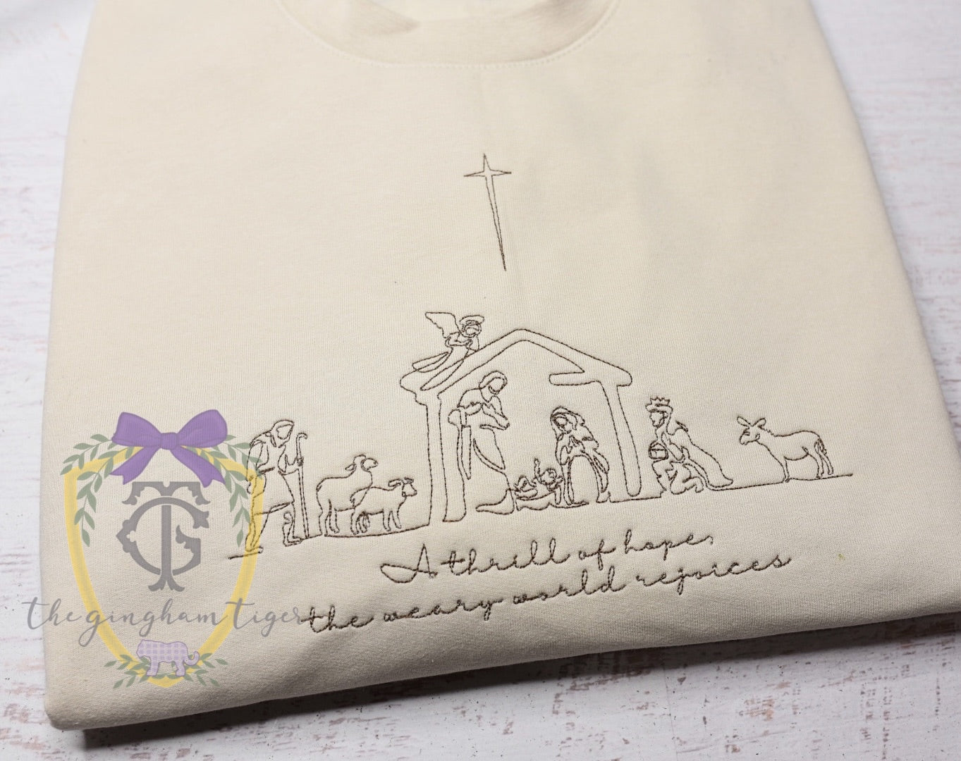 Nativity Scene Sweatshirt