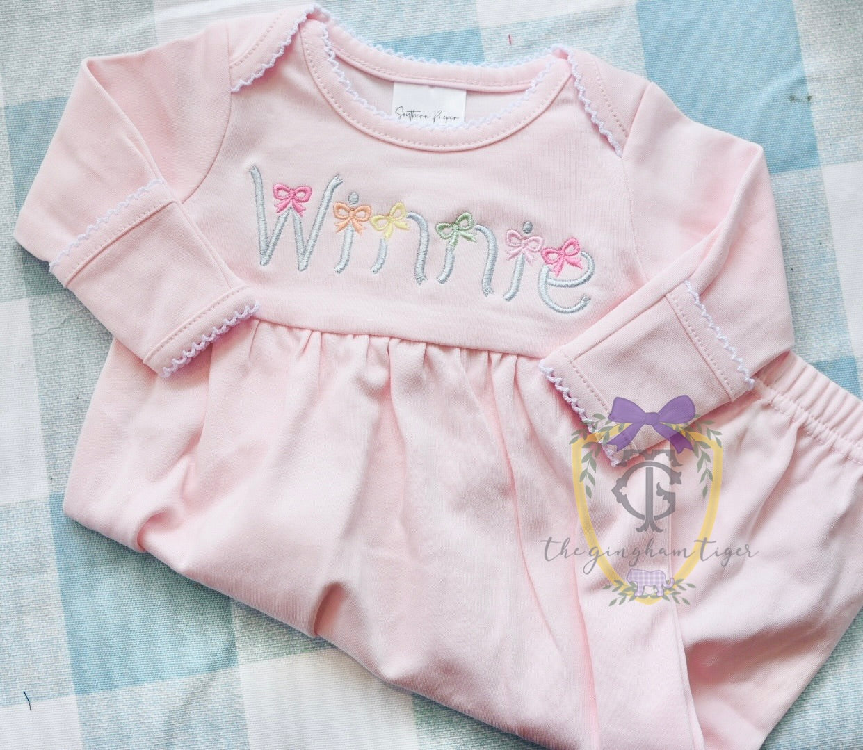 Infant Gown with Name