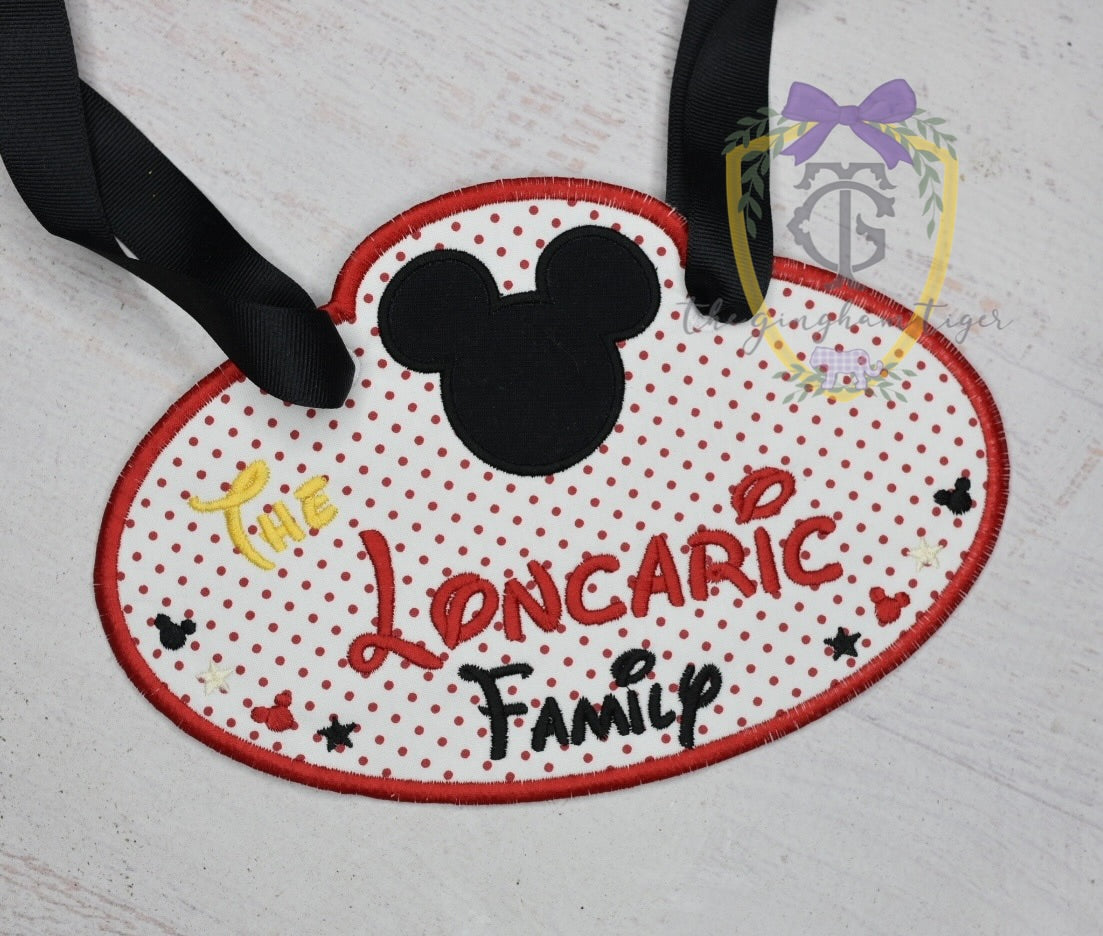 Mouse Stroller Tag