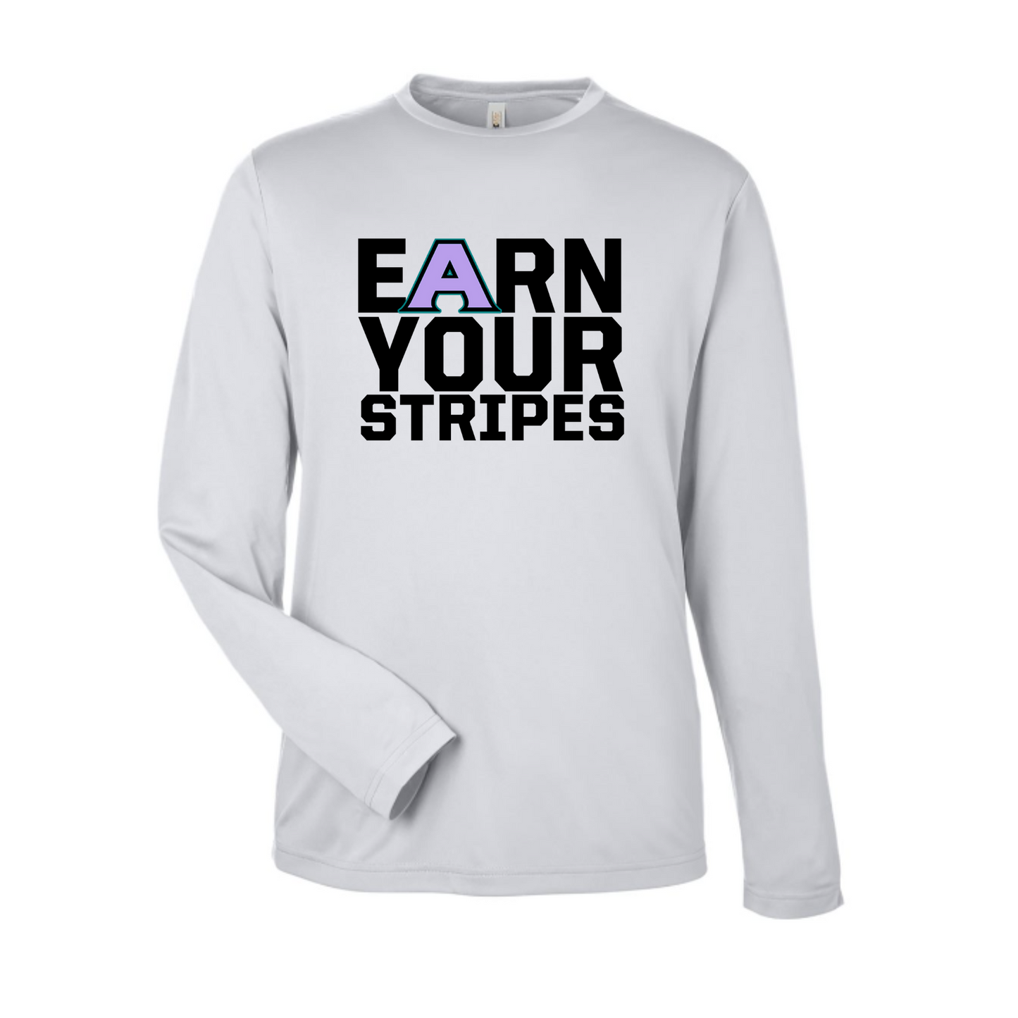 Earn Your Stripes Long Sleeves Performance Tee