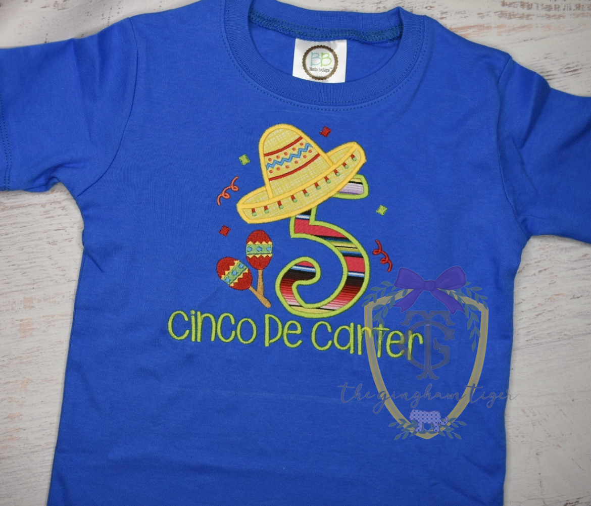 Cinco Birthday Tee