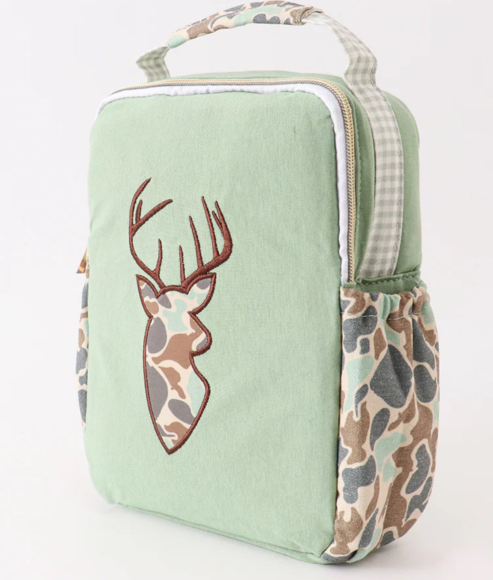 Deer Backpack and Lunchbox Set