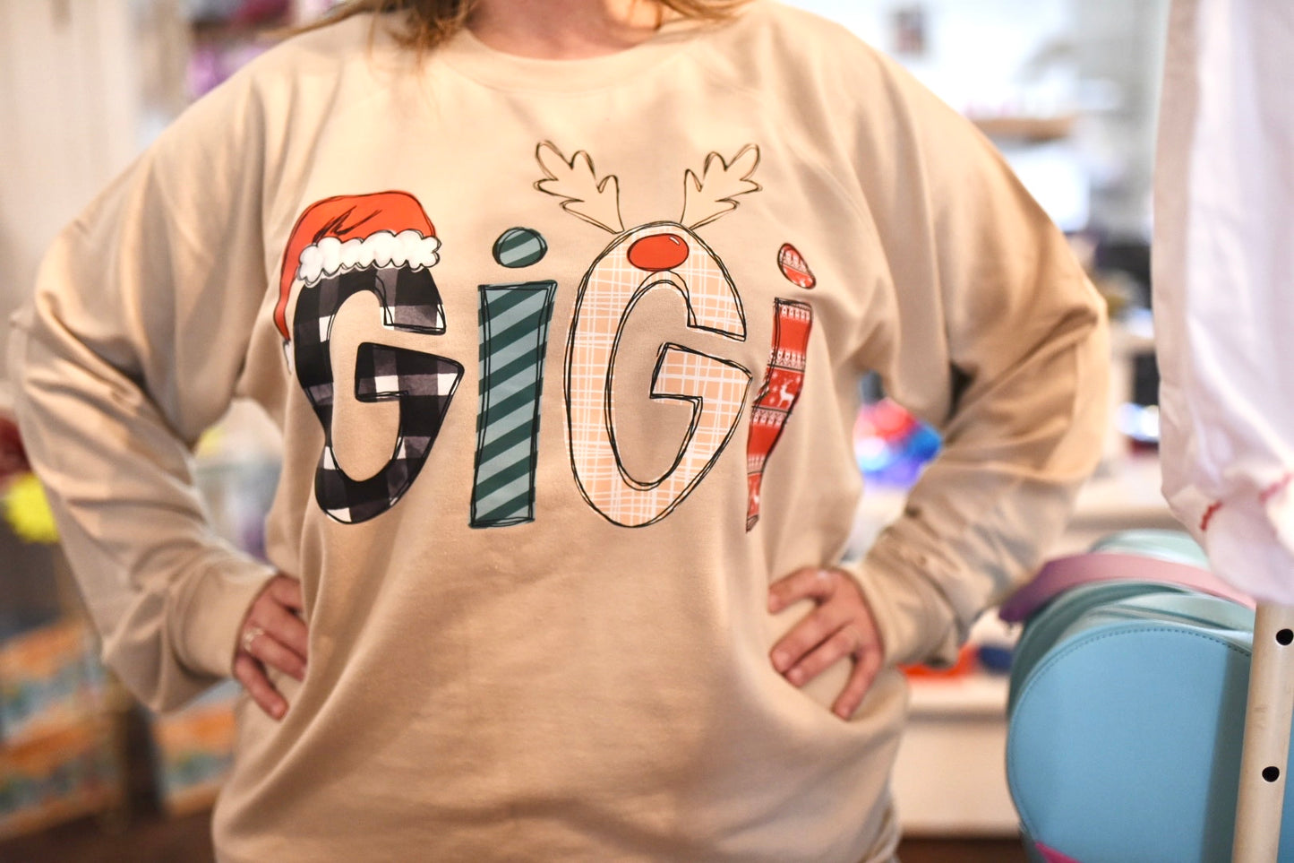 Christmas Name Sweatshirt