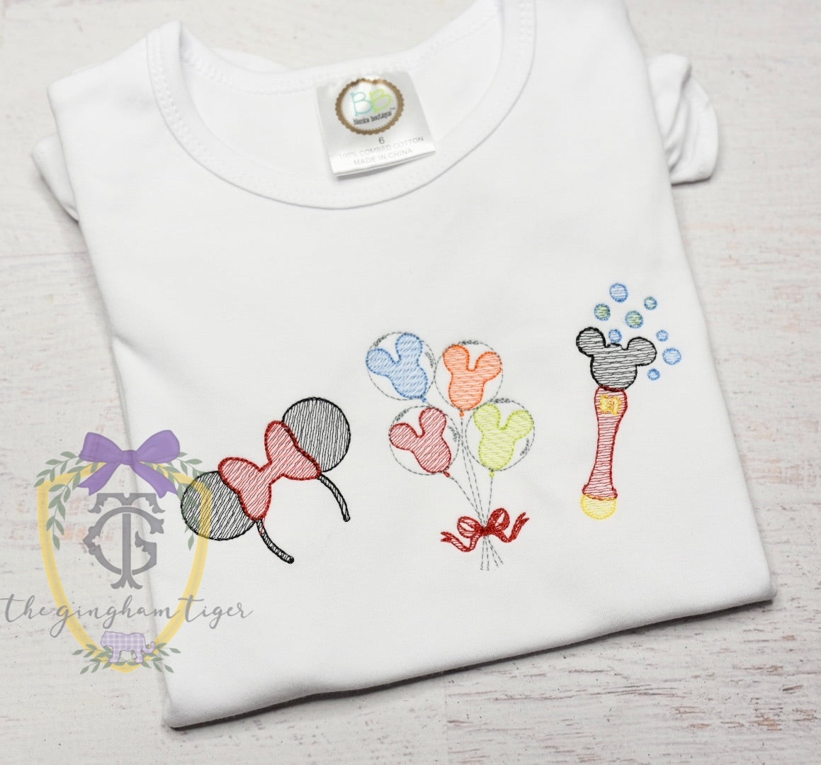 Park Essentials Trio Embroidered Tee