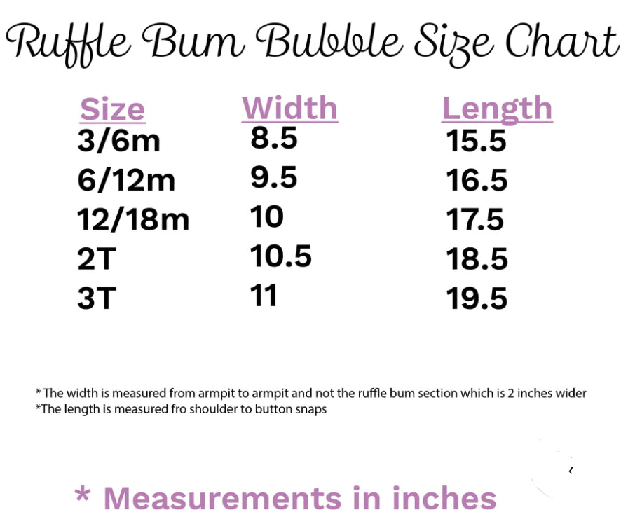 Sea Friends Ruffle Baby Bubble