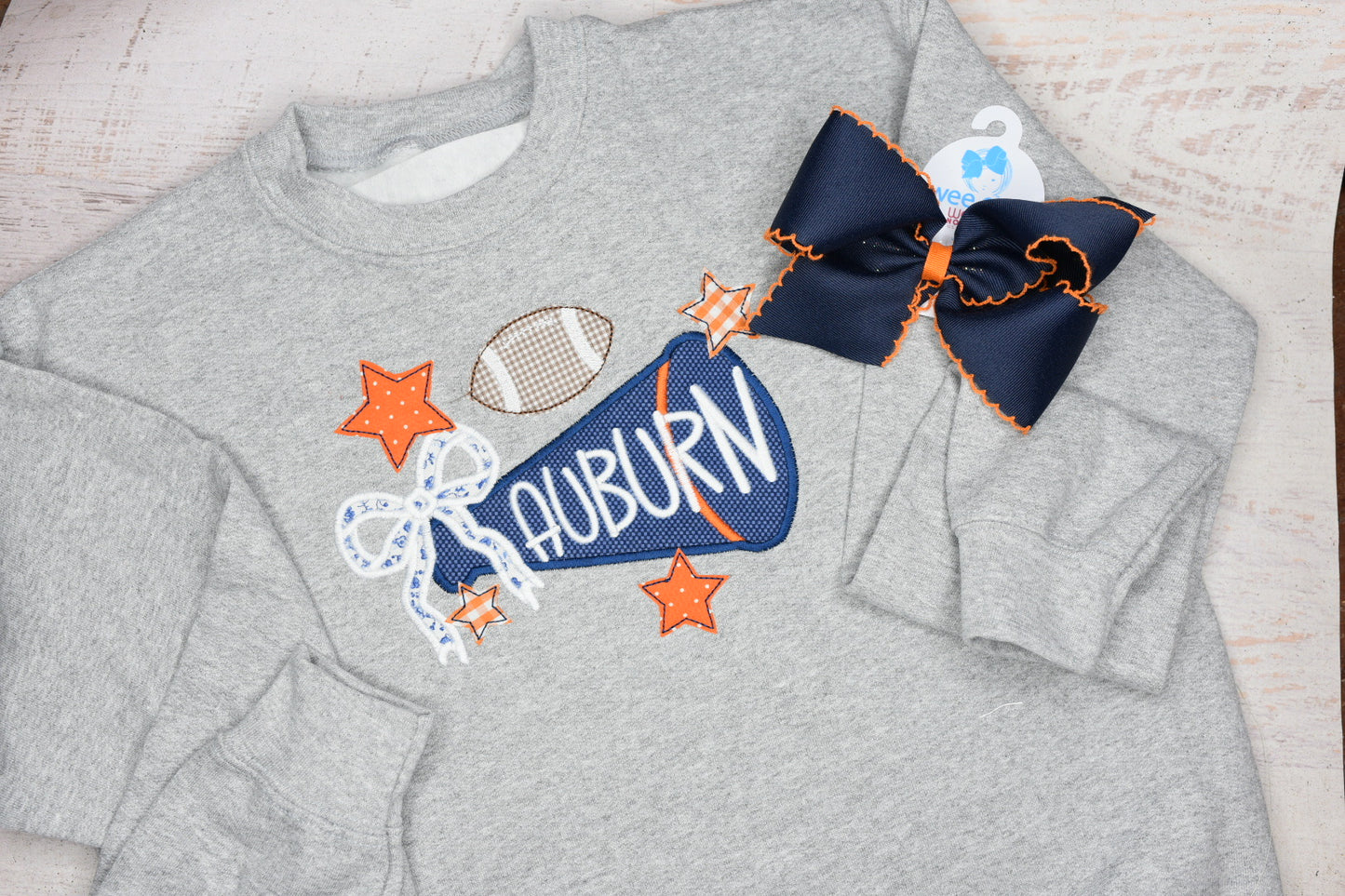 Megaphone Team Applique Sweatshirt