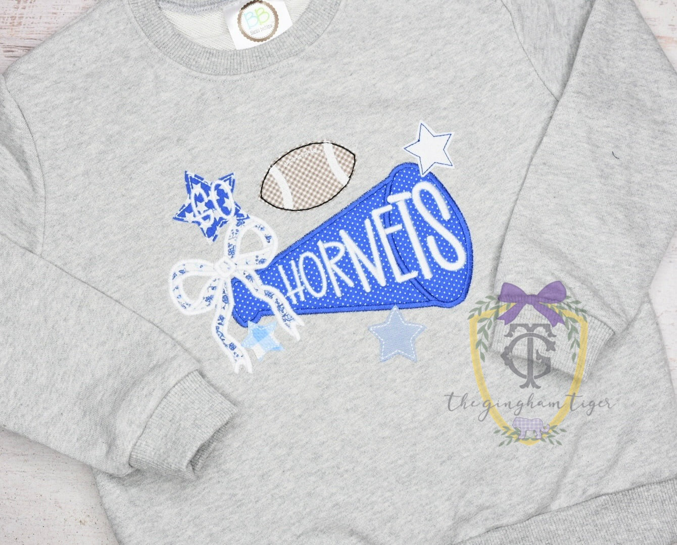 Megaphone Team Applique Sweatshirt