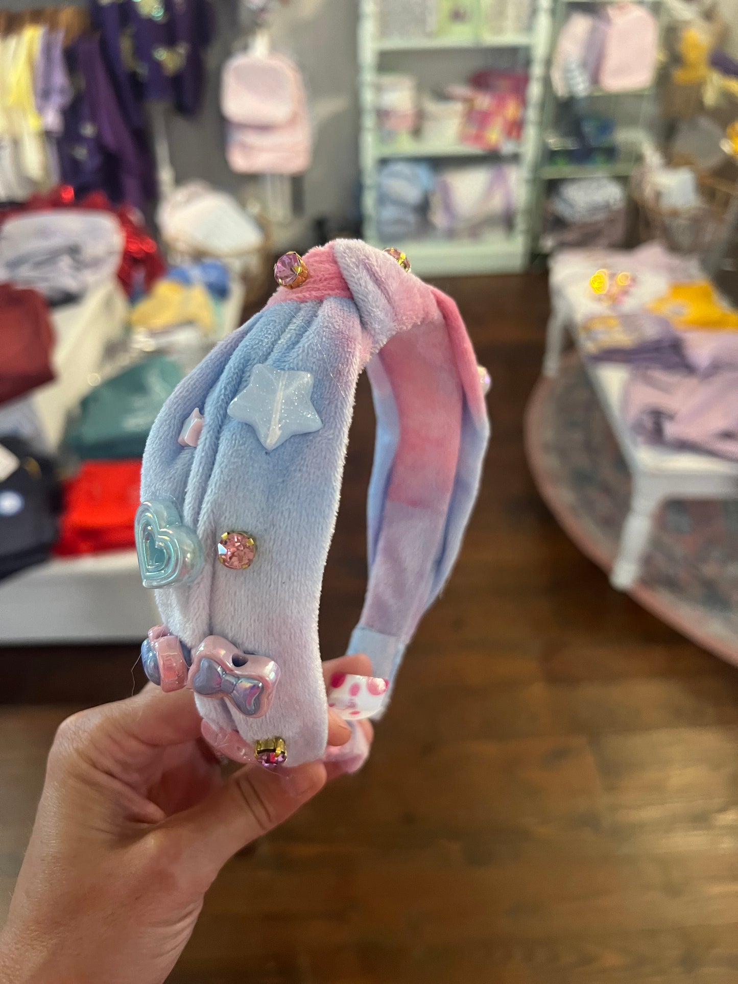 Tye Dye beaded headband