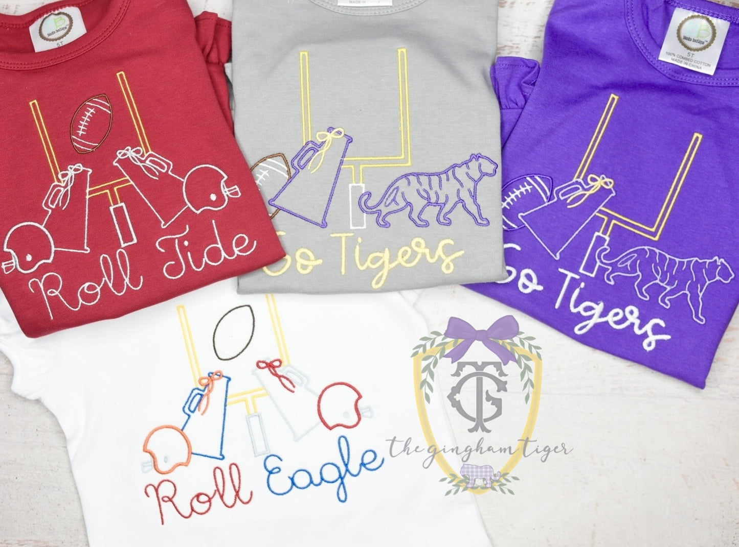 Embroidered Tide Tee