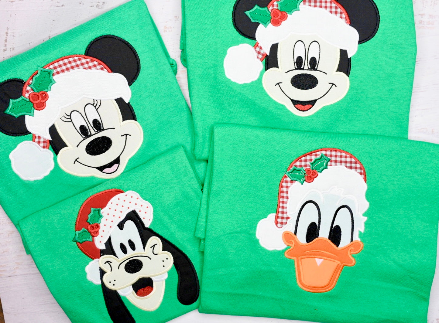 Mouse Santa Tee, Sweatshirt or Bubble