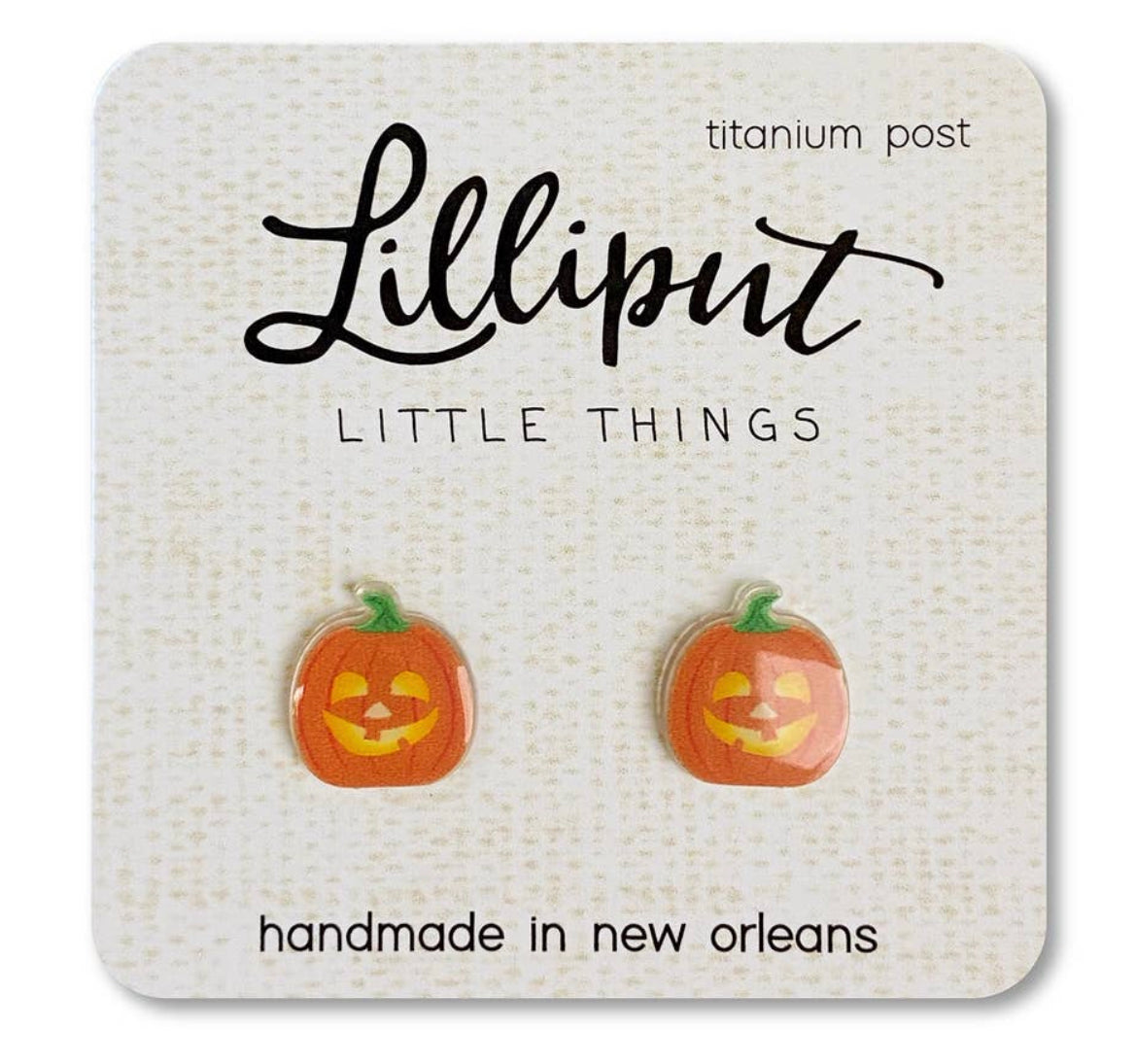 Lilliput Halloween Earrings