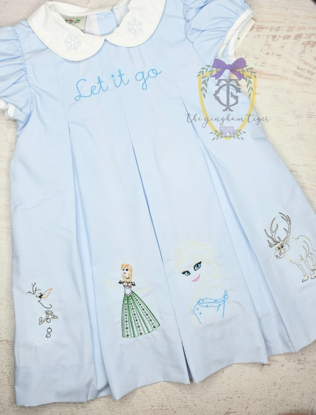 Characters Pleat Dress