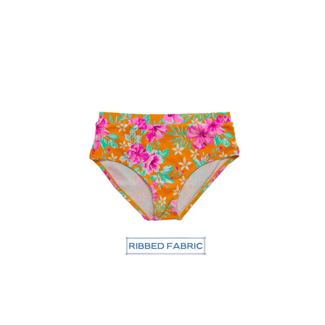 MIX & MATCH: Asymmetrical Bottoms | Orange Floral