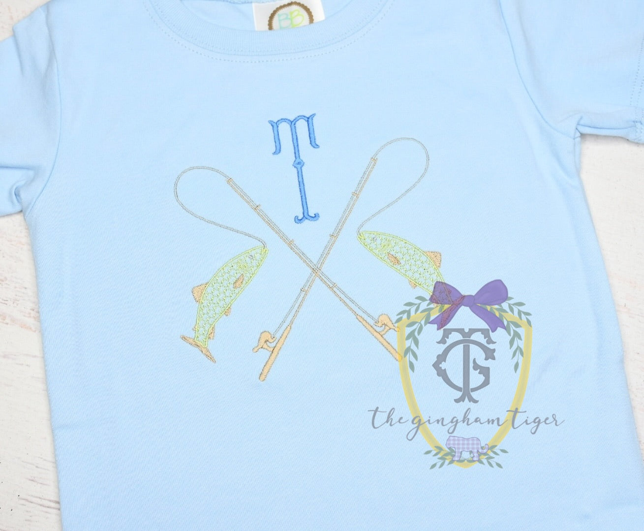 Fishing Tee or Romper