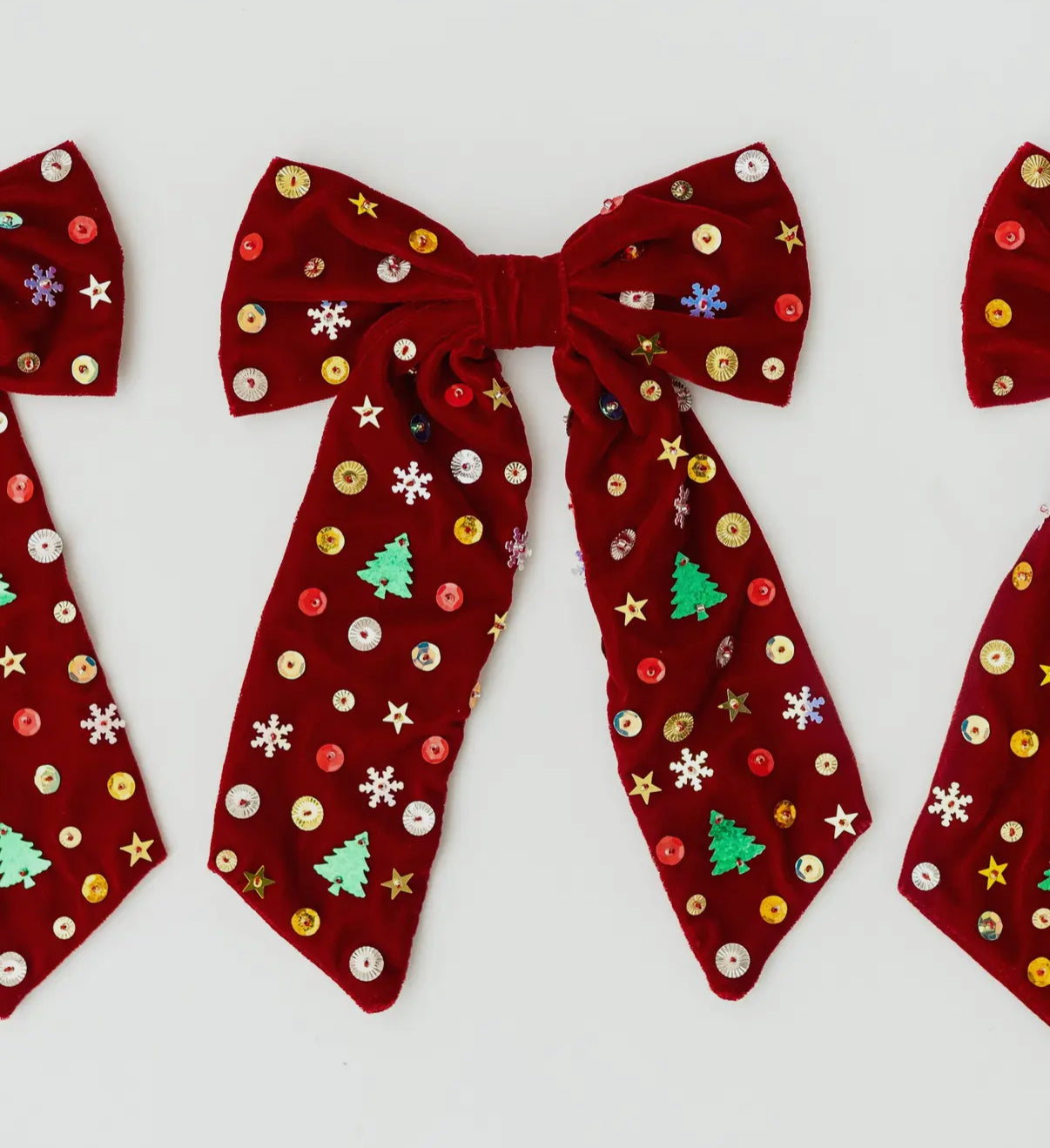 Velvet Christmas Bow