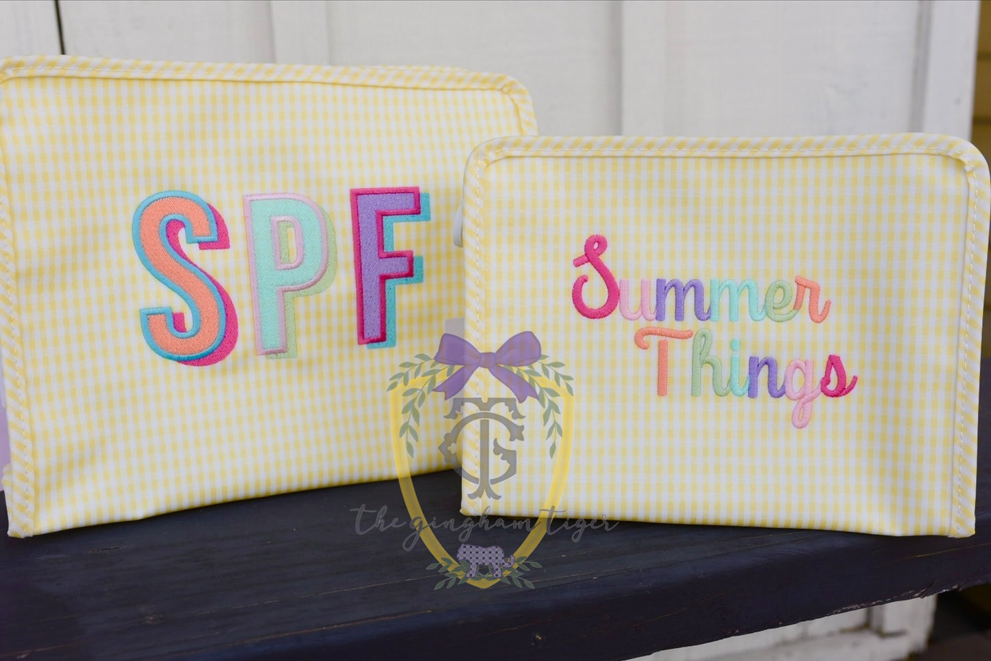 TRVL Design Buttercup Gingham Roadie