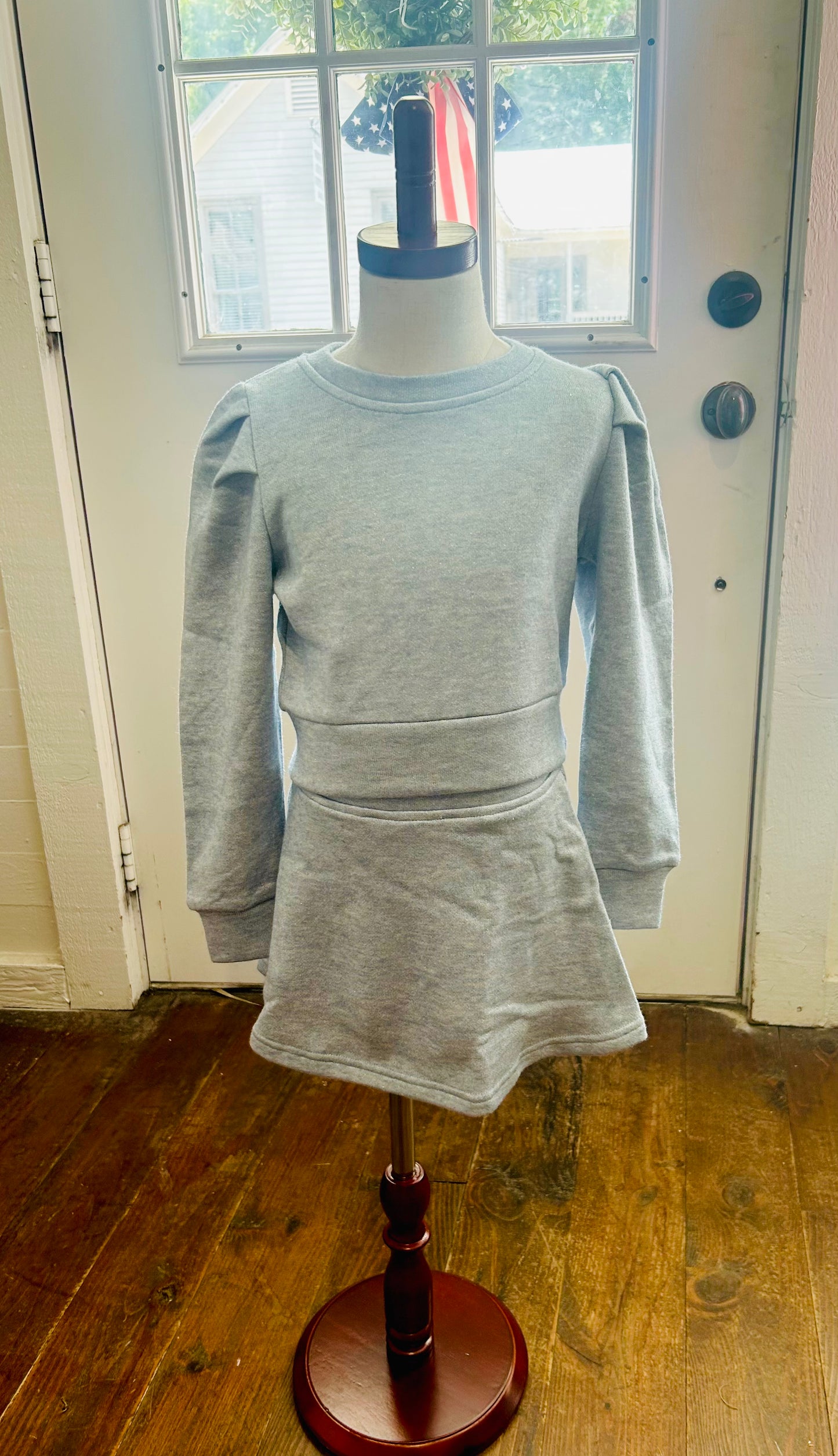 Libba Skirt Light Blue - Pleat