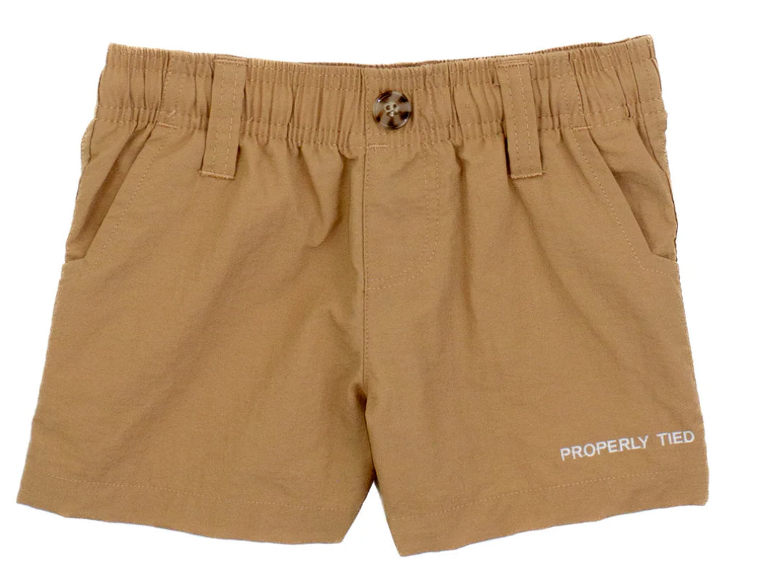 Properly Tied Mallard Shorts - Camel