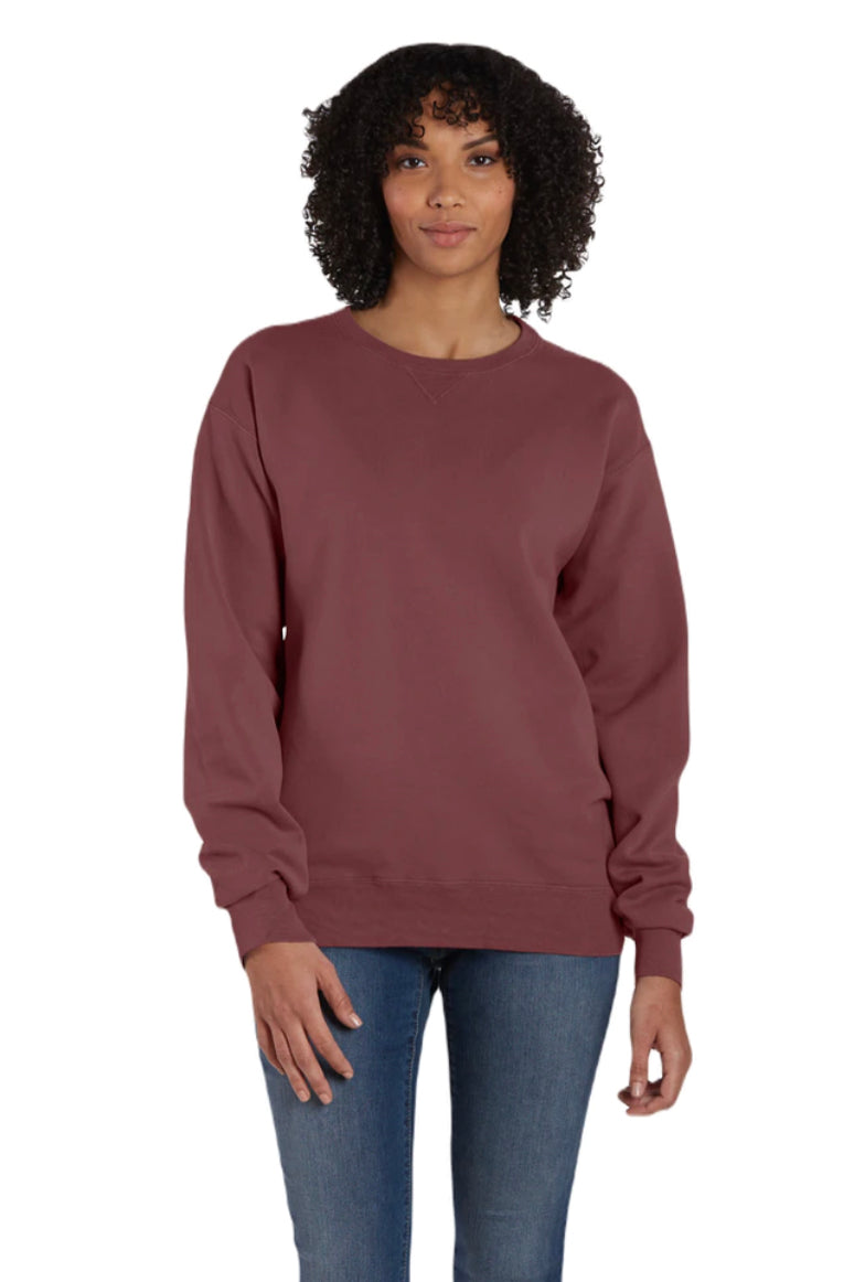 Merry Poinsettia Font Sweatshirt