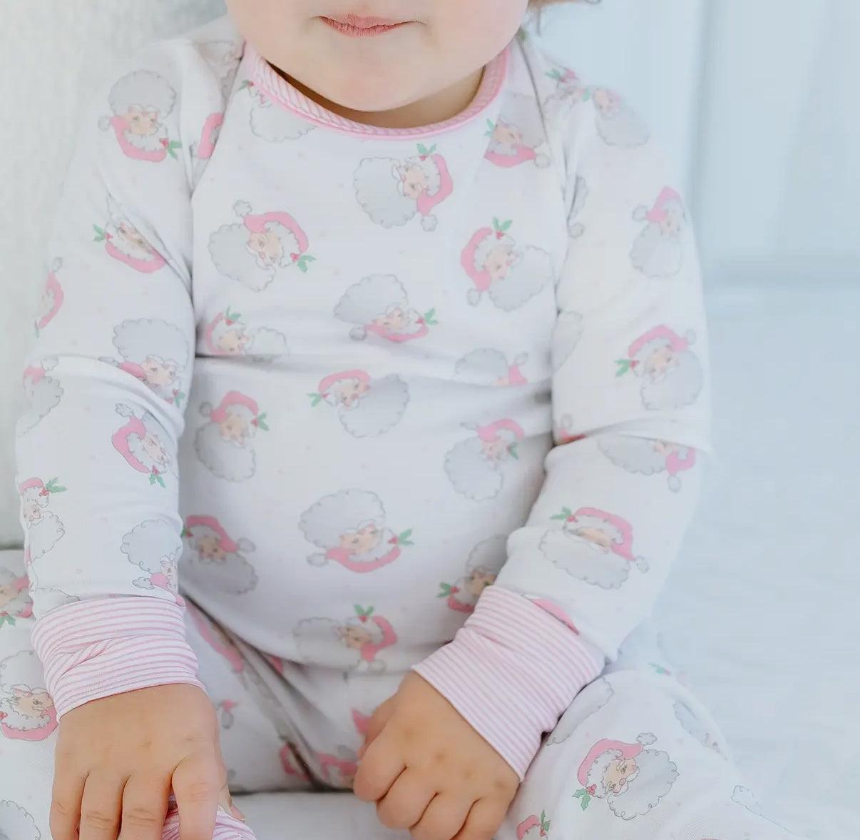 Santa Baby Long Pajamas