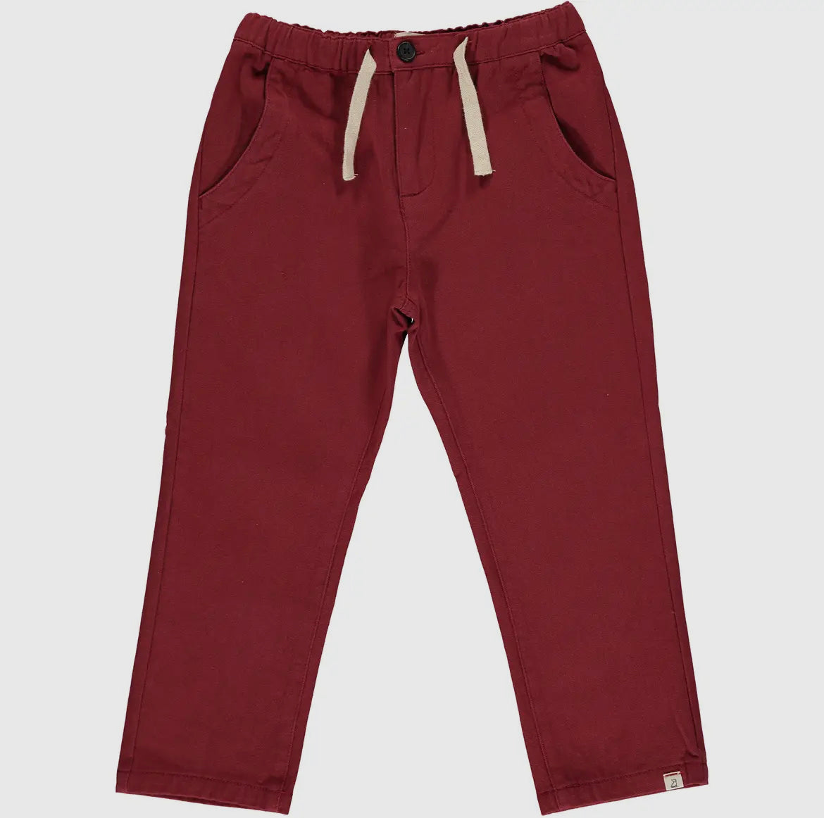 Burgundy Jay Twill Pants