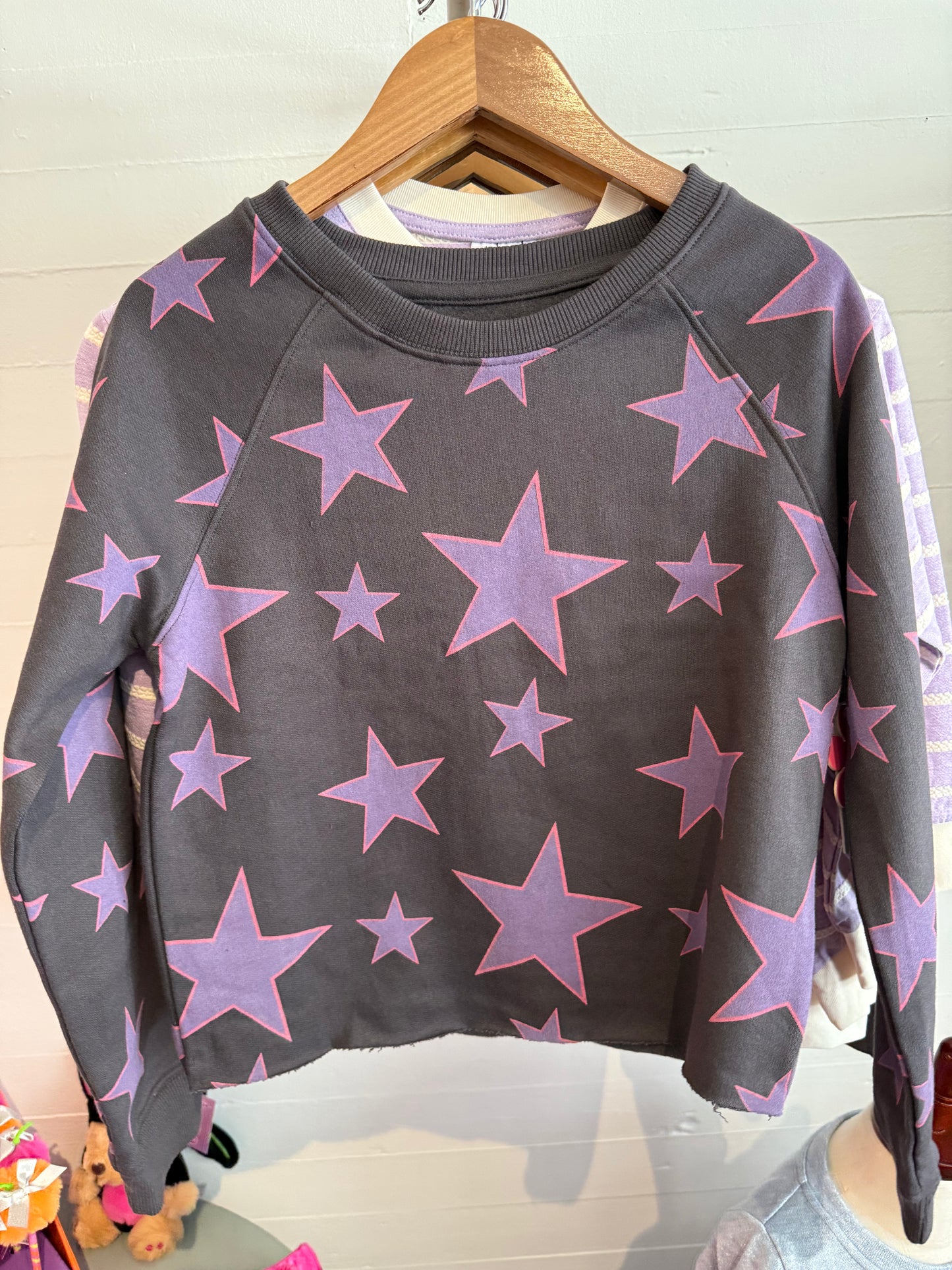 Paper Flower Star Sweatshirt
