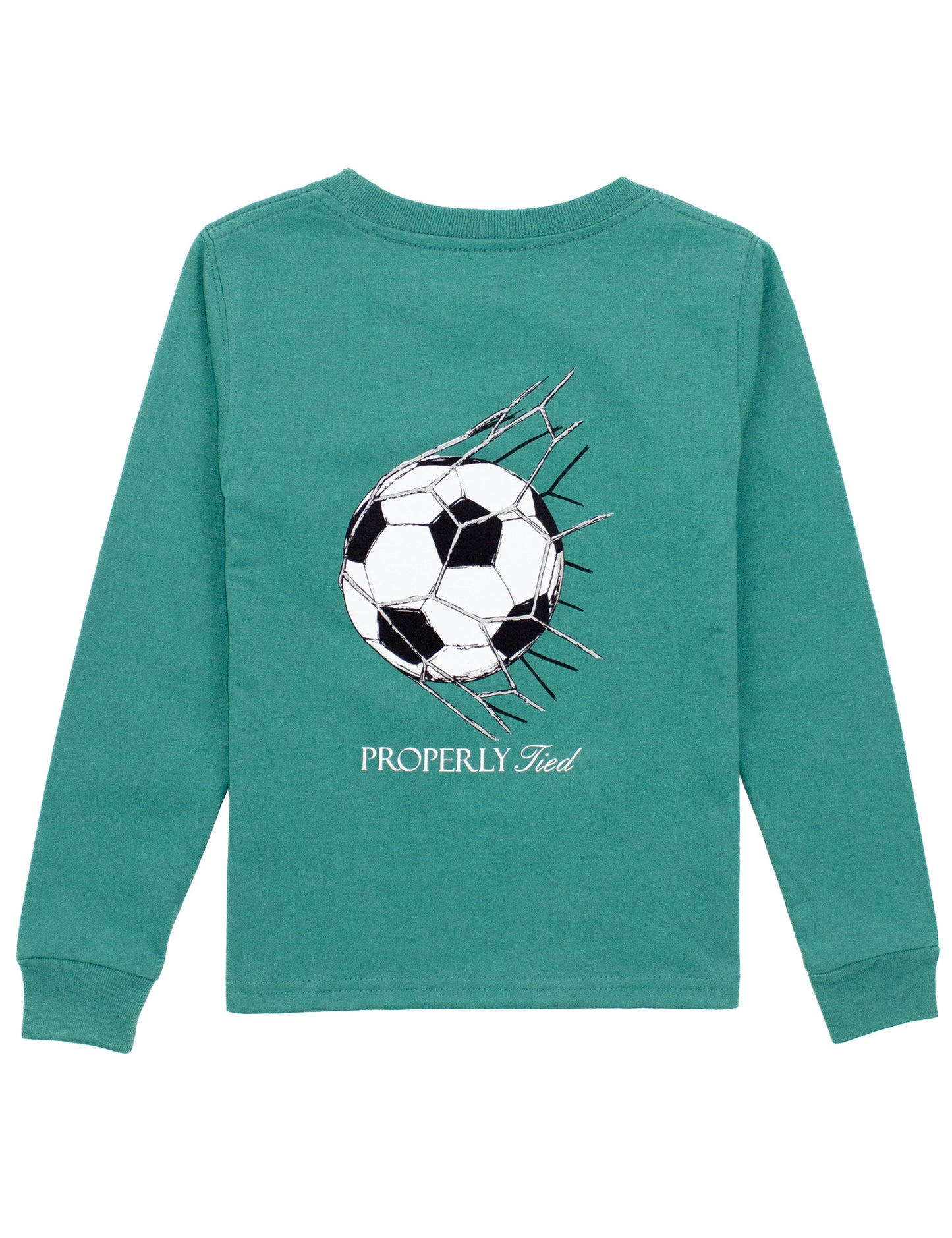 Properly Tied Boys Goal Long Sleeves Tee