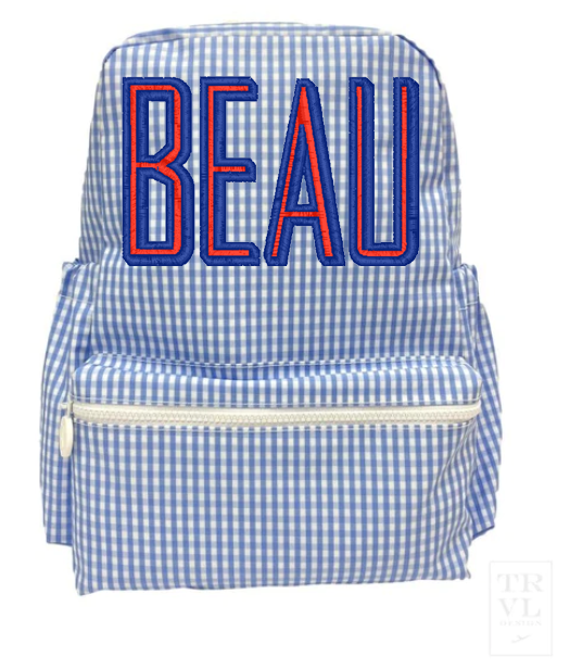 Gingham Mist Backpack TRVL