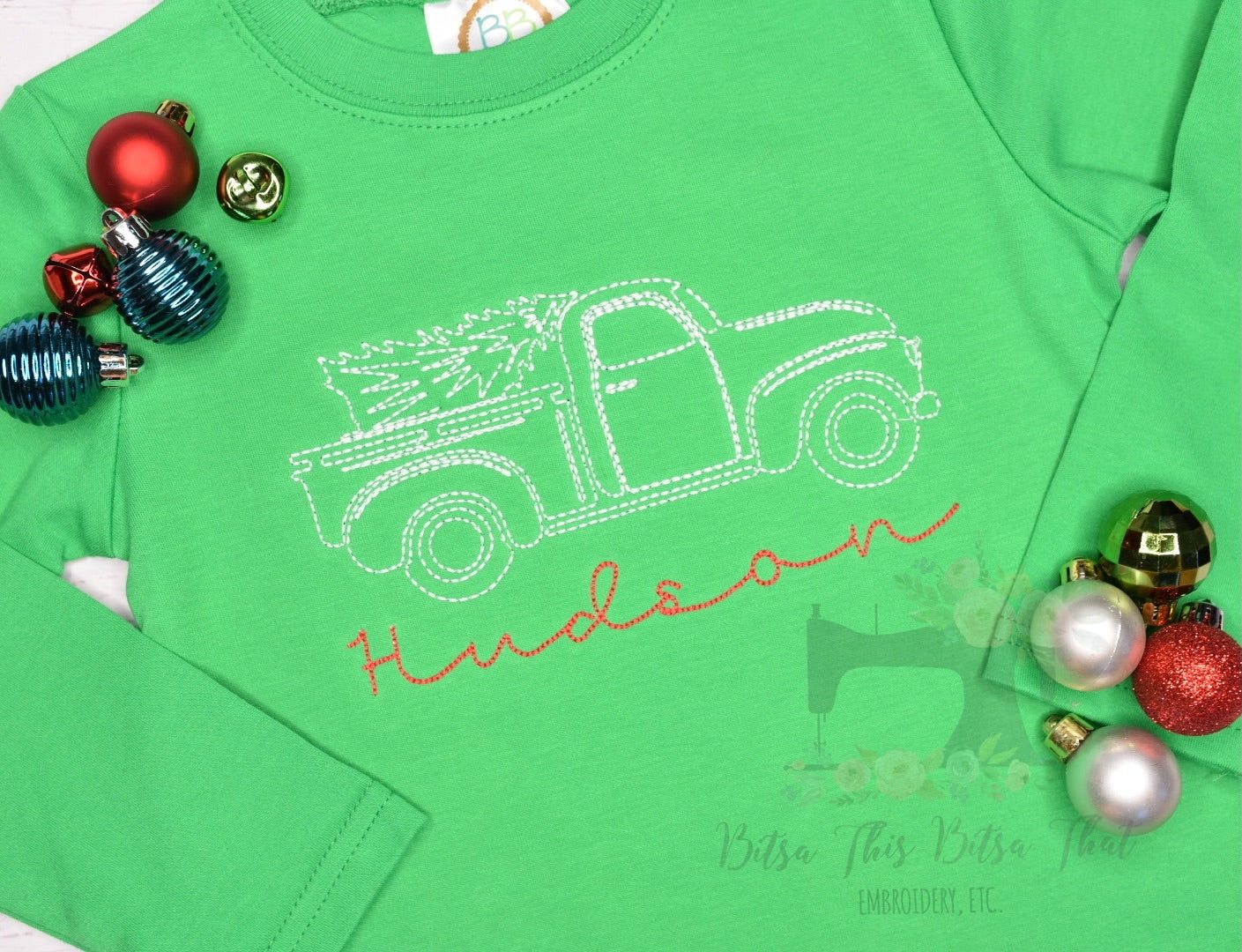 Christmas Pjs Applique Add-on