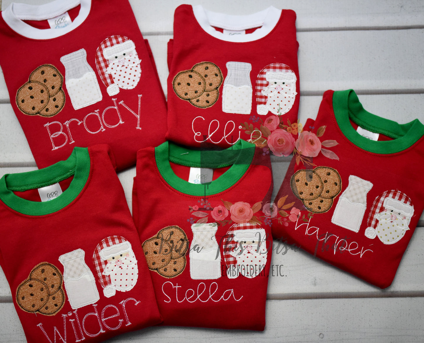 Christmas Pjs Applique Add-on