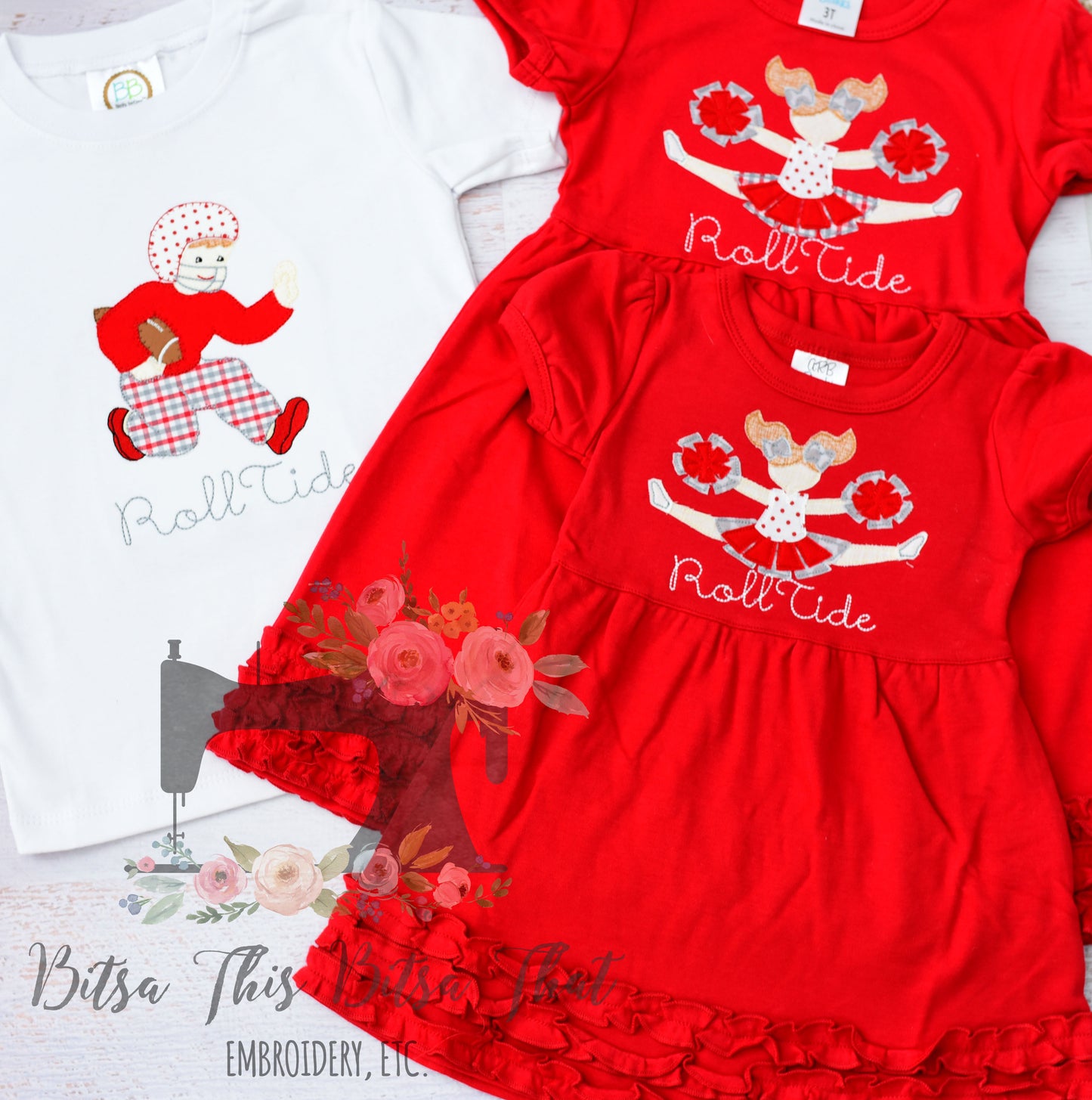 Cheerleader Applique Tee