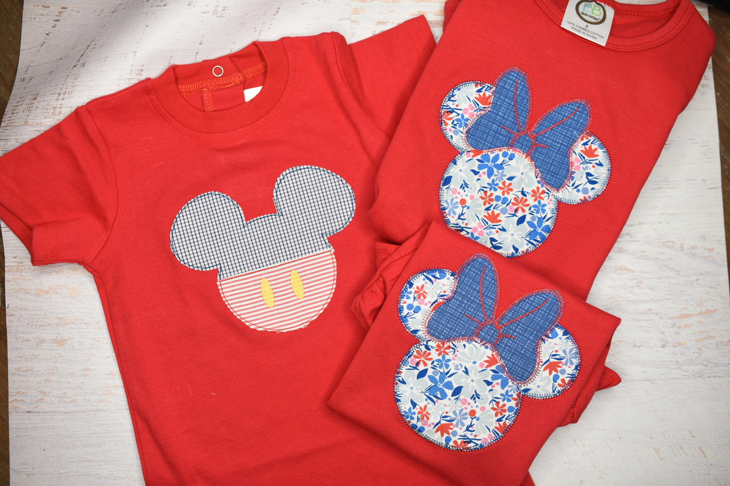 Miss Mouse Applique with name