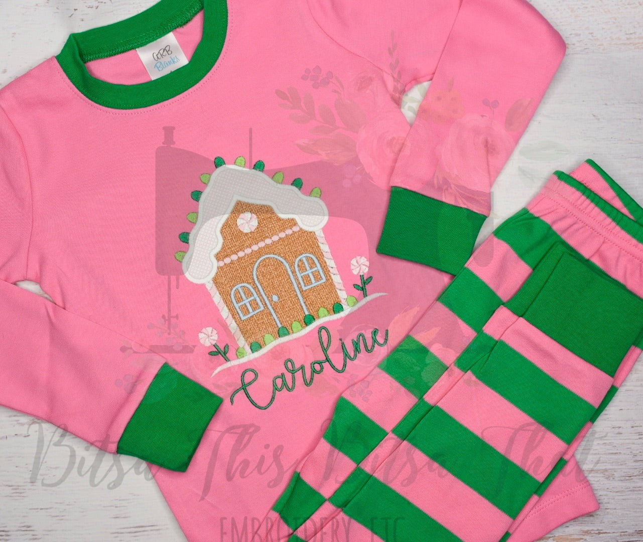 Christmas Pjs Applique Add-on