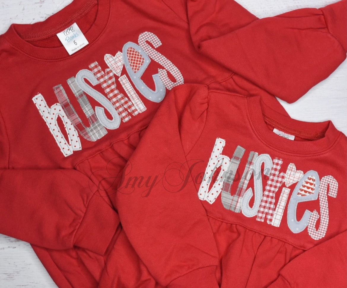 Team Colors Applique Sweatshirt