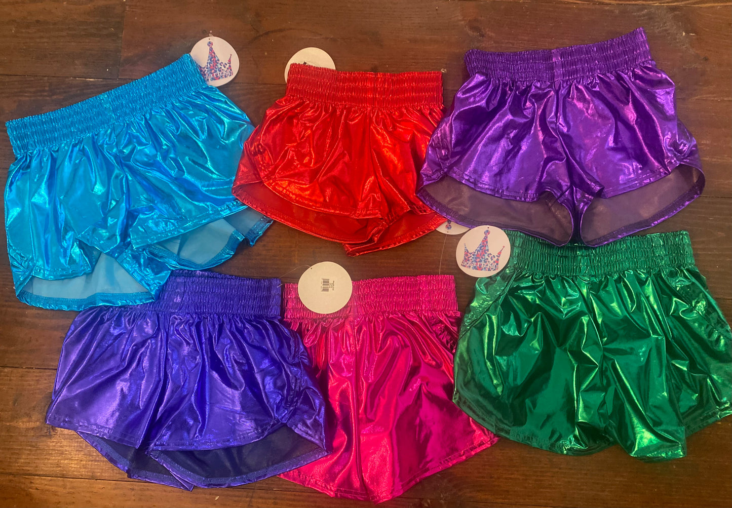 Metallic Shorts
