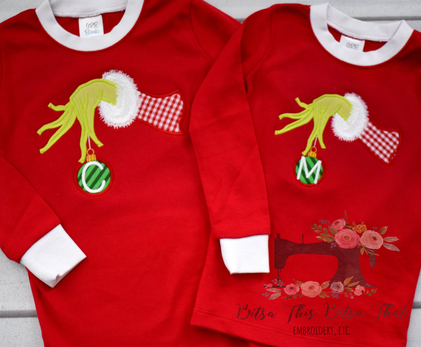 Christmas Pjs Applique Add-on