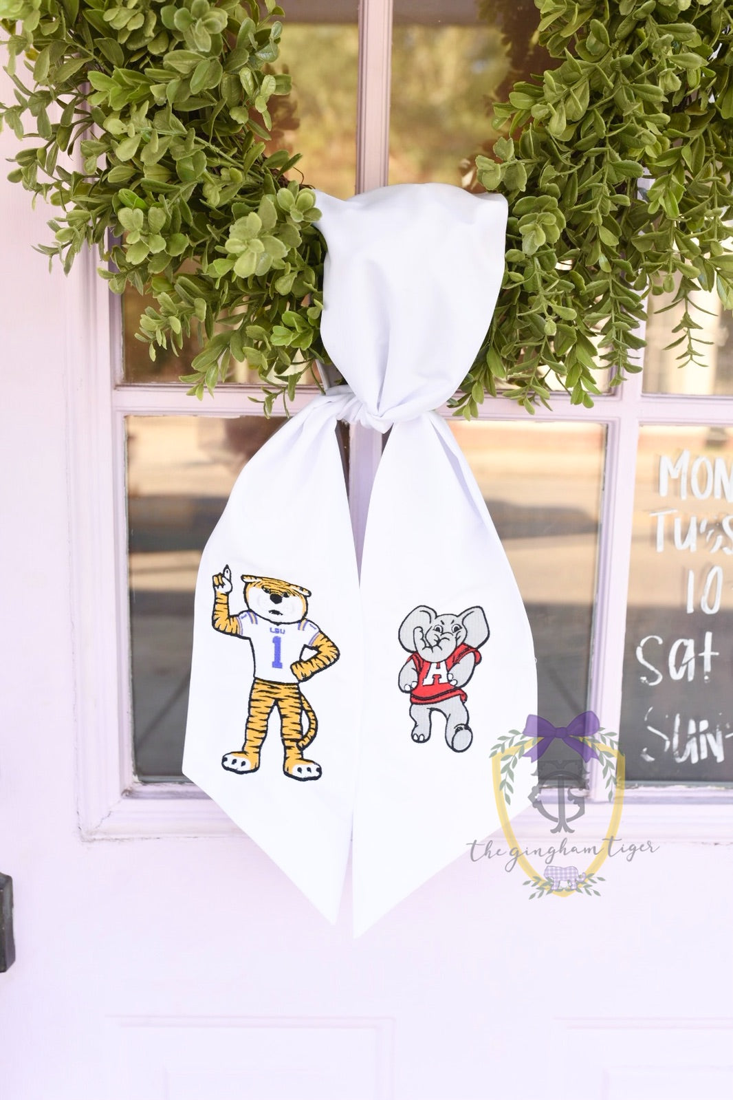 Crimson Team Wreath Sash