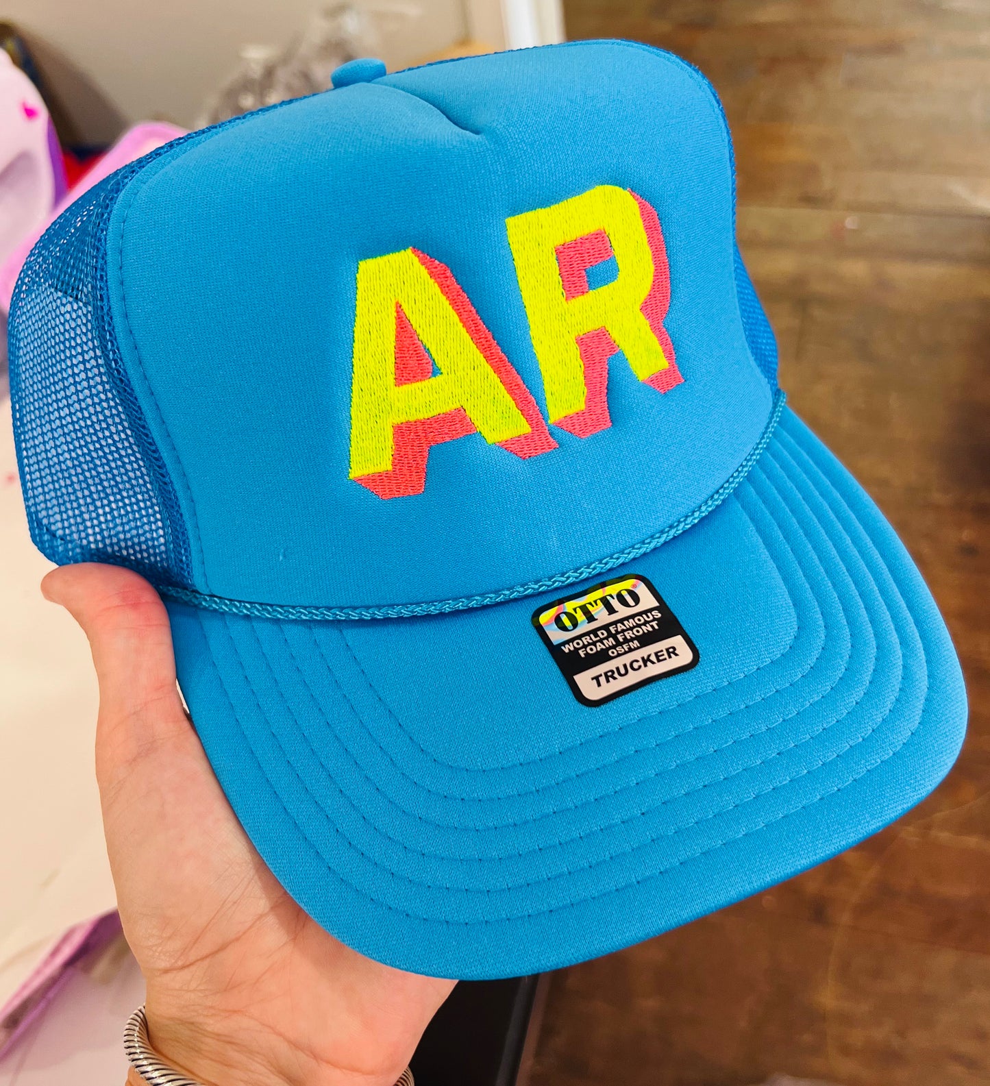 Monogram Trucker Hat