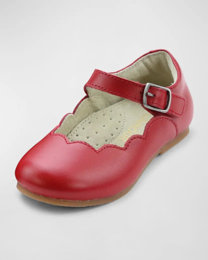 Scalloped Flats
