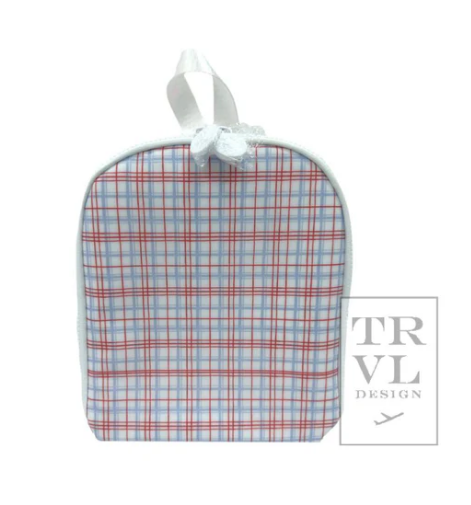 Bring IT Lunch Bag - Classic Plaid Red