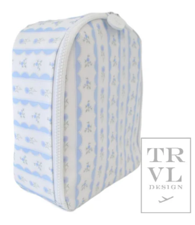 Bring IT Lunch Bag - Floral Ribbon - Blue
