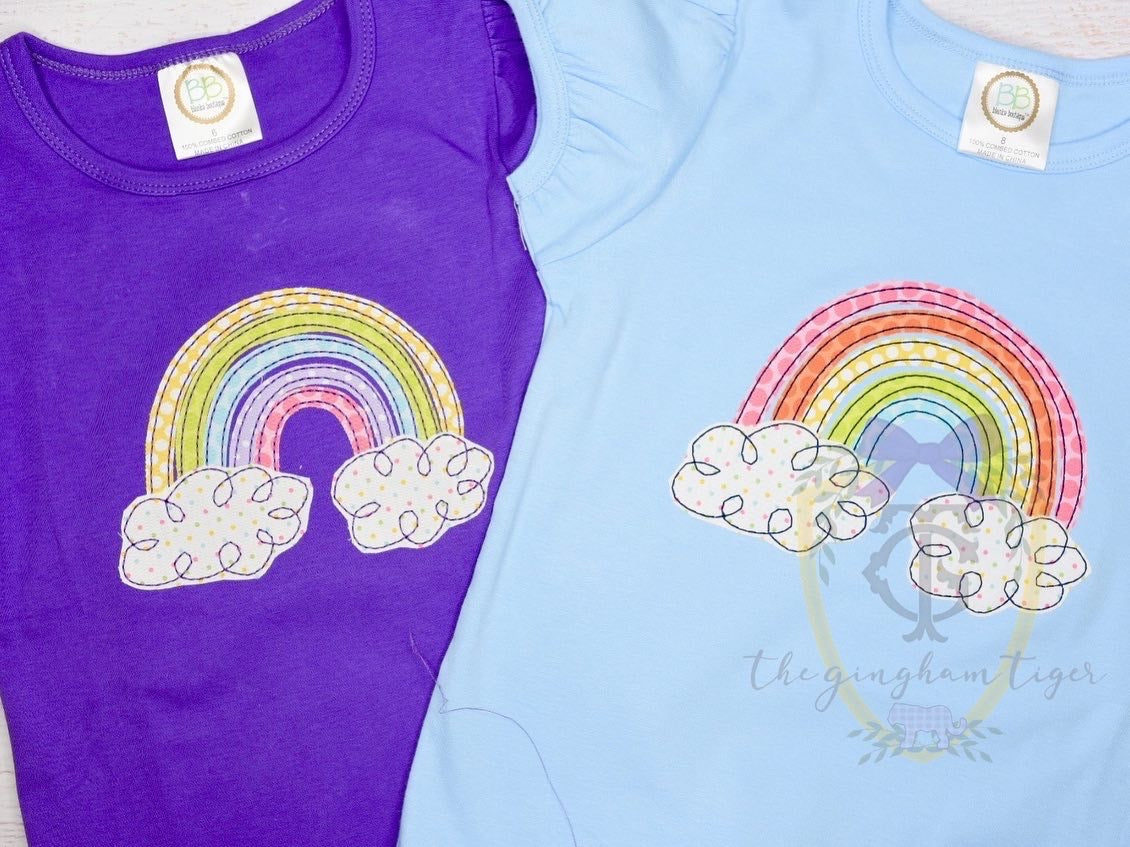 Rainbow Applique Shirt