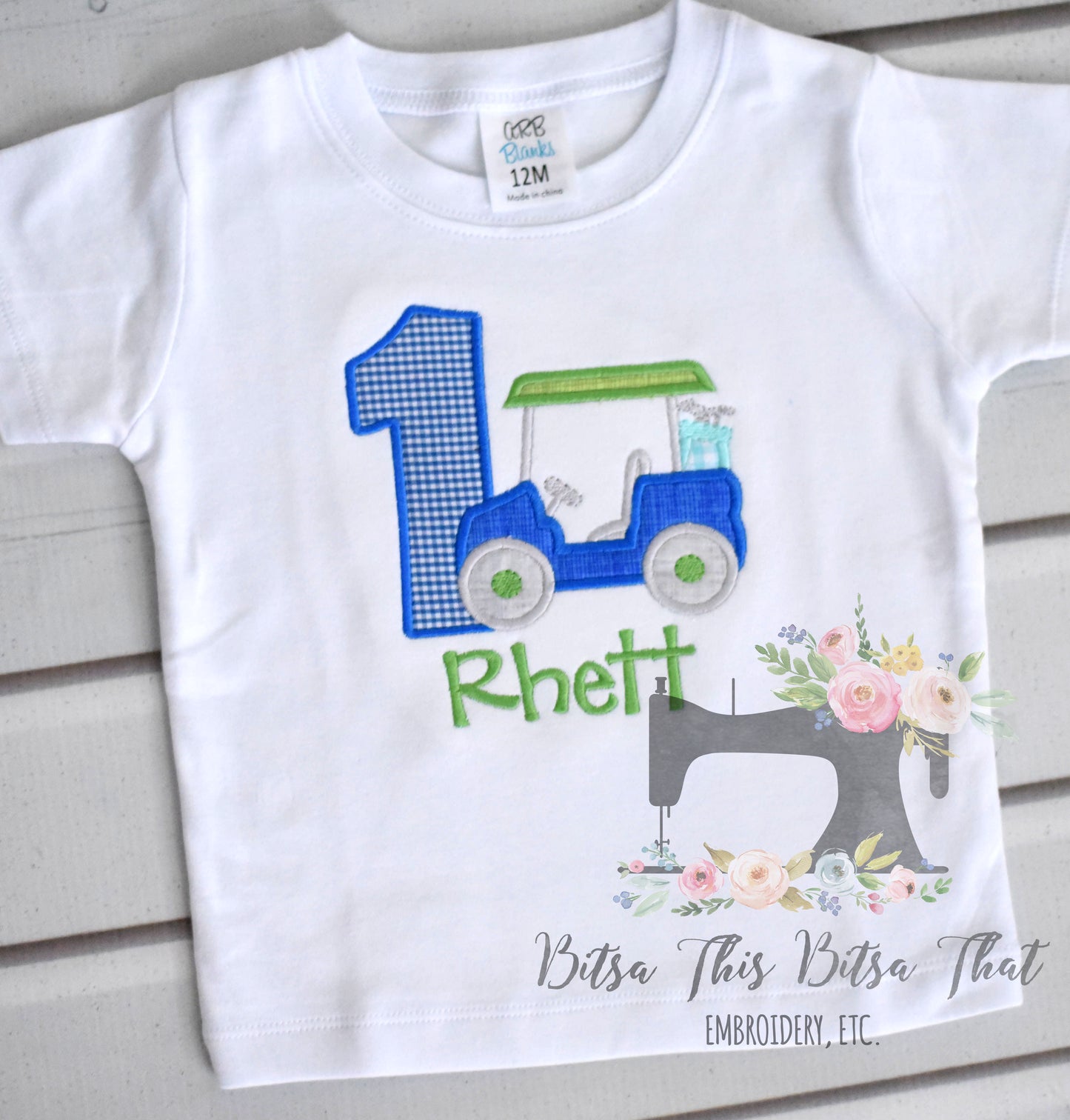 Golf Birthday Shirt