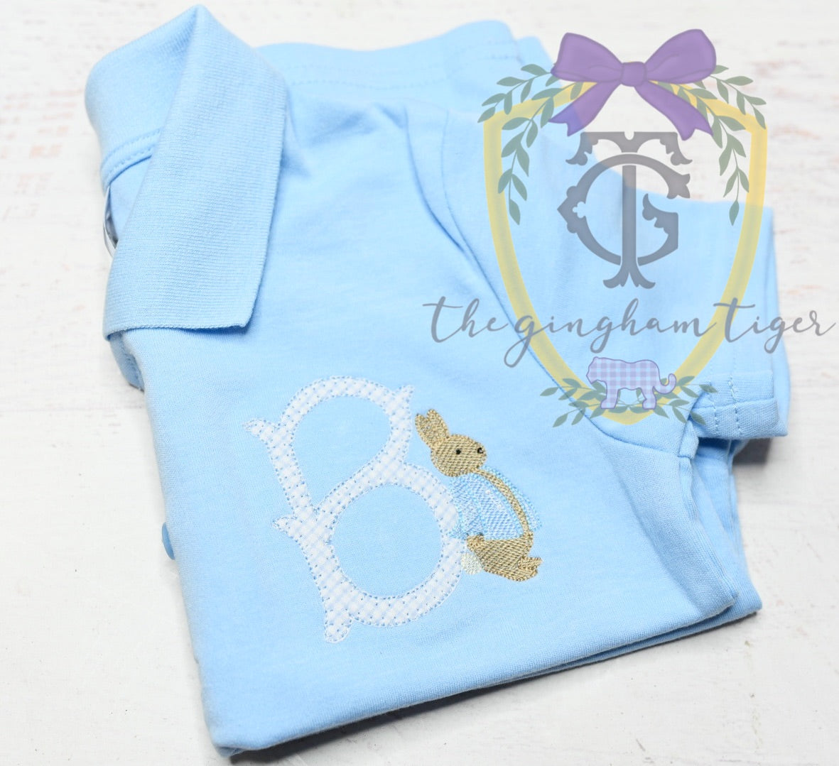 Boys Easter Polo, Rabbit