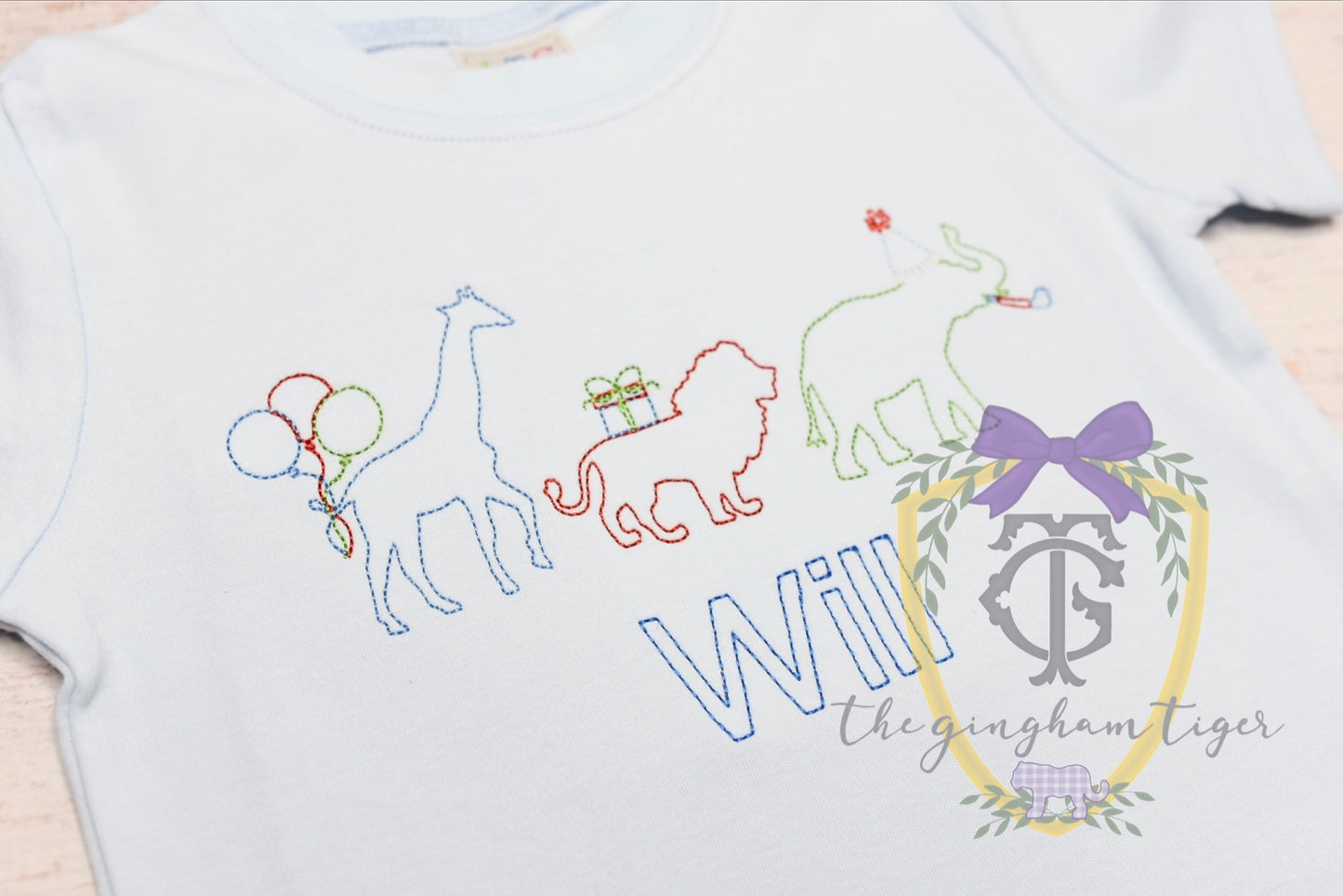 Party Animals Boy Shirt/Bubble